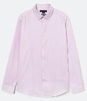 Camisa Slim em Tricoline com Listras e Manga Longa - 2