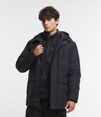 Jaqueta em Microfibra com Bolso Interno