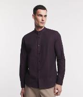 Camisa Regular Básica em Oxford com Gola Padre - 1