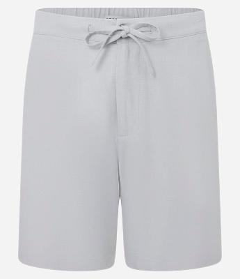 Bermuda Slim em Viscolinho Cordão e Bolsos