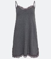 Camisola Curta com Renda no Busto e Alcinha Regulável - 2