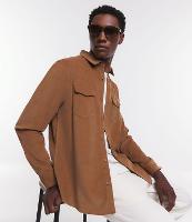 Camisa Comfort em Veludo com Bolsos Frontais - 1