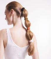 Kit 04 Borrachinha de Cabelo Grossas Texturizadas - 1