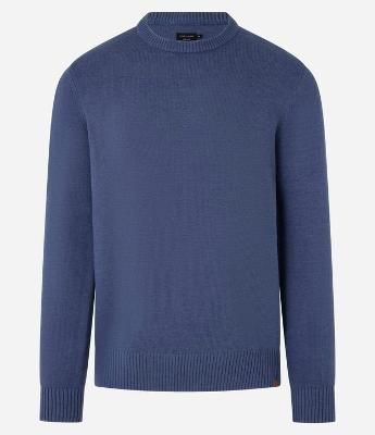 Suéter Comfort em Tricô com Manga e Barra Ajustadas