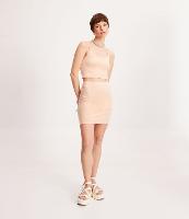 Saia Curta em Cotton com Elástico no Cós - 1