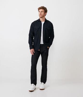 Calça Slim Jeans com Elastano