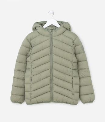 Jaqueta Infantil Ultraleve com Capuz - Tam 5 a 14 anos