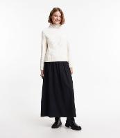 Saia New Midi em Tricoline com Pala Larga - 1
