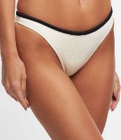 Biquíni Calcinha Básica em Microfibra com Viés Contrastante no Cós - 2