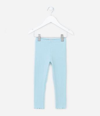 Calça Legging Infantil Canelada - Tam 1 a 5 anos