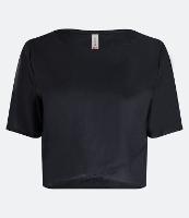 Blusinha Cropped em Viscose com Barra Transpassada - 2
