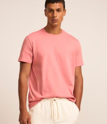 Camiseta Comfort Básica em Algodão Peruano