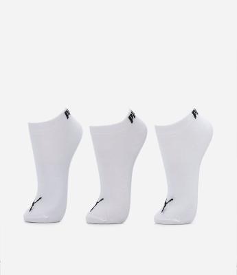 Kit 03 Pares de Meias Cano Baixo Infantil Estampa Puma - Tam 25 ao 34