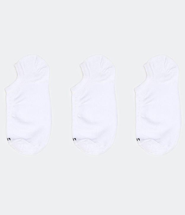 Kit 03 Meias Invisíveis Esportivas em Algodão Lupo - 1