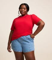 Blusa em Algodão com Manga Bufante Curve & Plus Size - 2