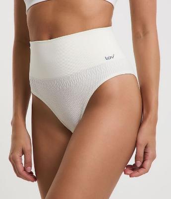 Calcinha Alta em Poliamida Seamless Texturizada