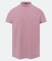 Camiseta em Meia Malha com Gola Média e Manga Curta - 2