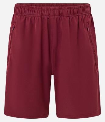 Bermuda Esportiva com Laser Cut e Bolsos com Zíper