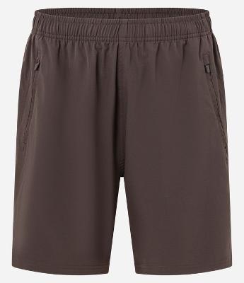 Bermuda Esportiva com Laser Cut e Bolsos com Zíper