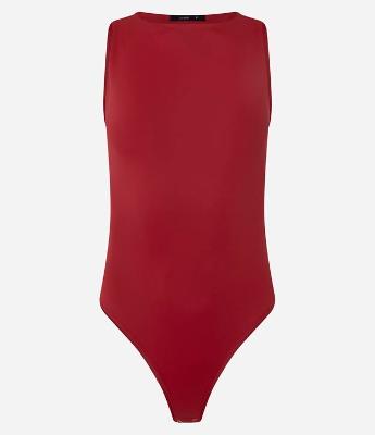 Body Básico em Poliamida com Gola Redonda