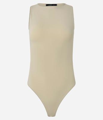 Body Básico em Poliamida com Gola Redonda