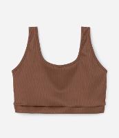 Top Esportivo em Ribana com Alça Larga Curve & Plus Size - 1