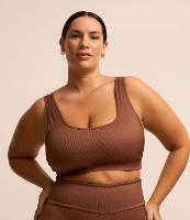 Top Esportivo em Ribana com Alça Larga Curve & Plus Size - 2