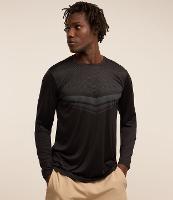 Camiseta Esportiva com Estampa Delta Pontilhado - 3