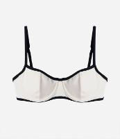 Biquíni Top Meia Taça em Microfibra com Detalhe Viés Contrastante - 1