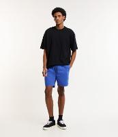 Bermuda em Sarja com Elástico no Cós e Cordão - 2