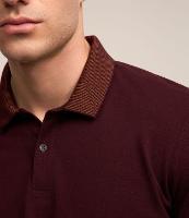 Camisa Polo Slim em Algodão com Botões e Detalhes Contrastantes - 3