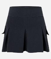 Short Saia em Crepe com Pregas e Bolso Cargo - 1