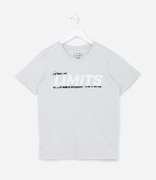 Camiseta Infantil com Estampa Limits e Foil - Tam 5 a 14 Anos - 1