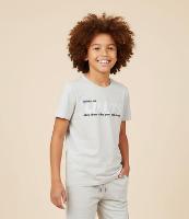 Camiseta Infantil com Estampa Limits e Foil - Tam 5 a 14 Anos - 2