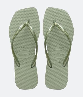 Chinelo Havaianas Slim Square com Bico Quadrado