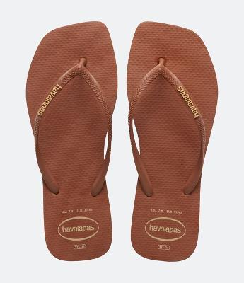 Chinelo Havaianas Slim Square com Bico Quadrado