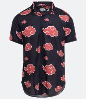 Camisa Manga Curta em Viscose com Estampa Akatsuki - 2