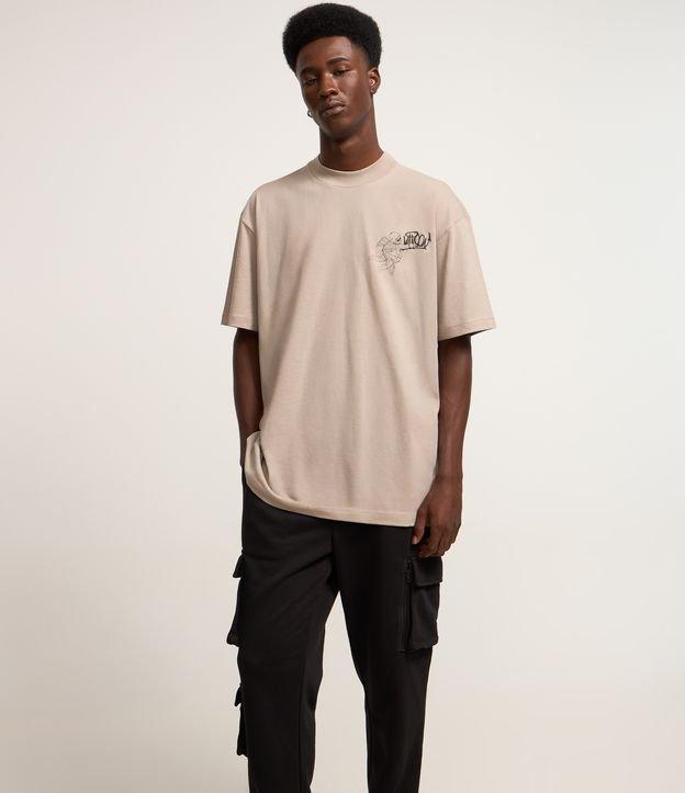 Calça Jogger em Moletom com Bolsos Táticos - 2