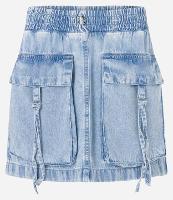 Saia Jeans com Bolso Cargo e Meia Argola no Puxador - 2