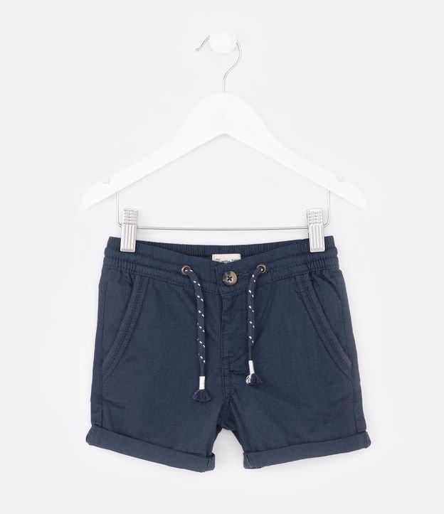 Bermuda Infantil em Sarja com Amarração - Tam 1 a 5 anos - 1