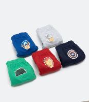 Kit 5 Cuecas Slip Infantil Estampa Avengers - Tam 4 a 12 Anos - 1
