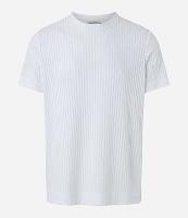 Camiseta Regular com Textura Canelada e Barra Larga - 2