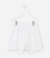 Short Clochard Infantil com Glitter Holográfico - Tam 5 a 14 Anos - 1