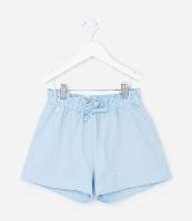 Short Clochard Infantil com Glitter Holográfico - Tam 5 a 14 Anos - 1