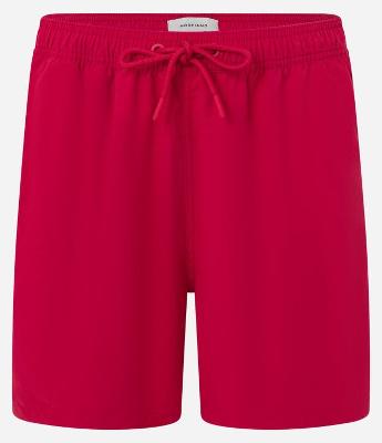 Bermuda de Banho em Peach Touch com Cós Elástico