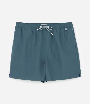 Bermuda de Banho em Peach Touch com Cós Elástico