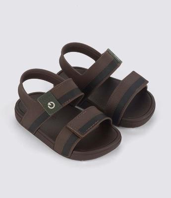 Sandália Cartago Infantil com Tiras para Fechamento - Tam 19 ao 25