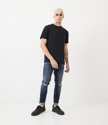 Calça Super Sknny Jeans Destroyed