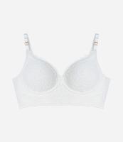 Sutiã Alongado em Renda com Bojo - 1