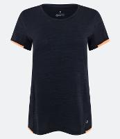 Camiseta Esportiva em Poliamida com Viés Contrastante - 2